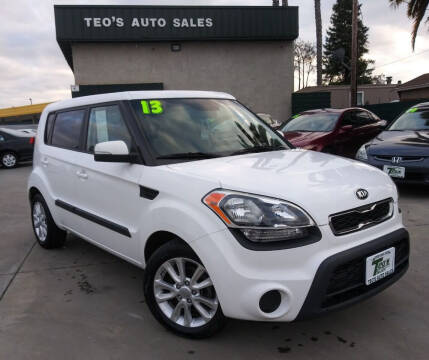 2013 Kia Soul for sale at Teo's Auto Sales in Turlock CA