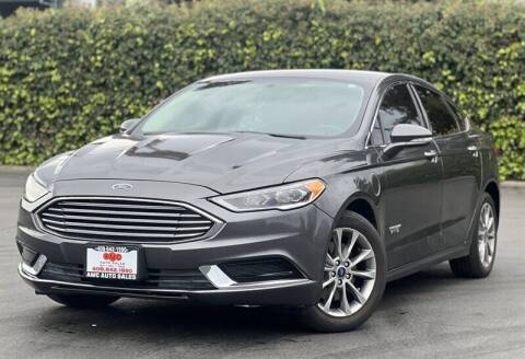 2018 Ford Fusion Energi for sale at AMC Auto Sales Inc in San Jose CA