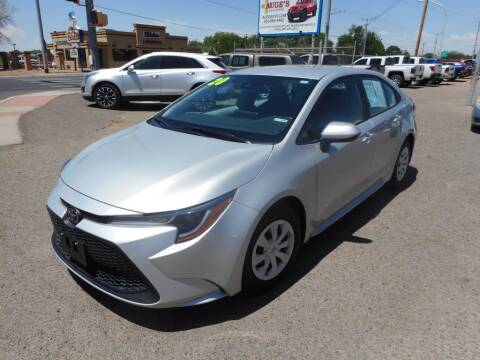 2020 Toyota Corolla for sale at AUGE'S SALES AND SERVICE in Belen NM