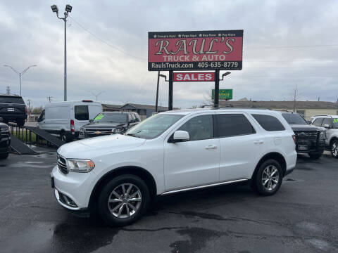 2015 Dodge Durango for sale at RAUL'S TRUCK & AUTO SALES, INC in Oklahoma City OK