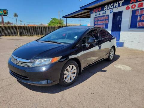 2012 Honda Civic for sale at BUY RIGHT AUTO SALES 2 in Phoenix AZ