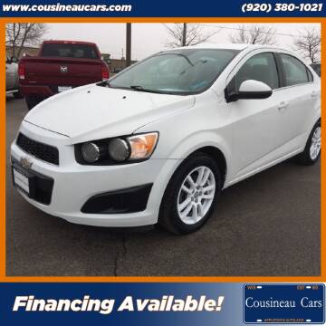2013 Chevrolet Sonic for sale at CousineauCars.com in Appleton WI