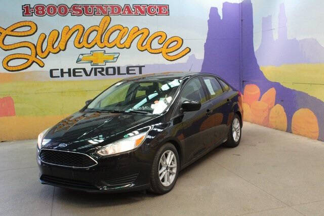 Used 2018 Ford Focus SE with VIN 1FADP3F23JL328672 for sale in Grand Ledge, MI