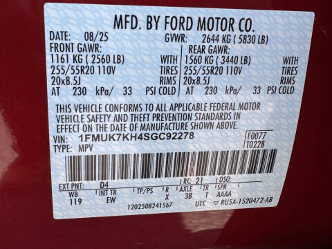 2025 Ford Explorer ST-Line