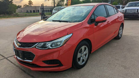 2016 Chevrolet Cruze for sale at Gocarguys.com in Houston TX