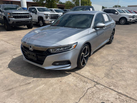 2019 Honda Accord for sale at ANF AUTO FINANCE in Houston TX