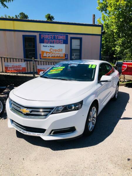 2018 Chevrolet Impala for sale at Capital Car Sales of Columbia in Columbia SC
