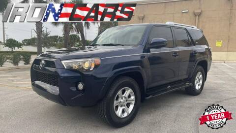 2016 Toyota 4Runner for sale at IRON CARS in Hollywood FL
