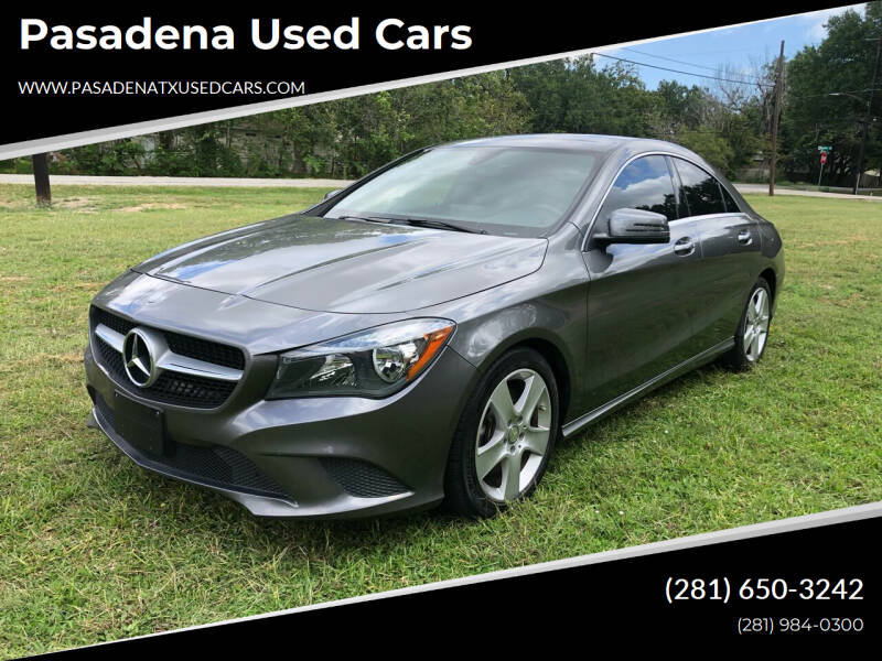 2015 Mercedes-Benz CLA for sale at Pasadena Used Cars in Pasadena TX