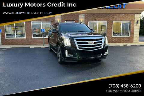 2019 Cadillac Escalade ESV for sale at Luxury Motors Credit, Inc. in Bridgeview IL