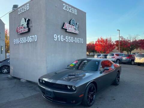 2017 Dodge Challenger for sale at LIONS AUTO SALES in Sacramento CA