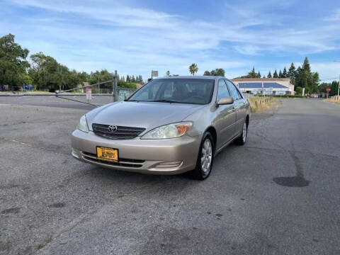 2002 Toyota Camry for sale at ULTIMATE MOTORS in Sacramento CA