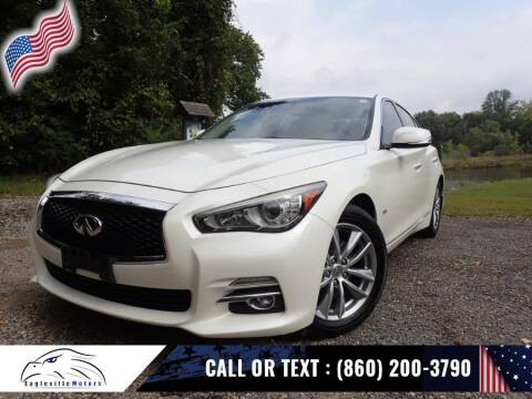 2017 Infiniti Q50 for sale at EAGLEVILLE MOTORS LLC in Storrs Mansfield CT