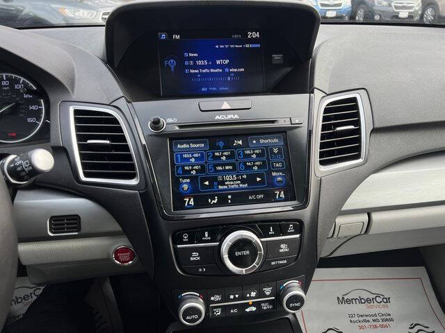 2016 Acura RDX w/Advance