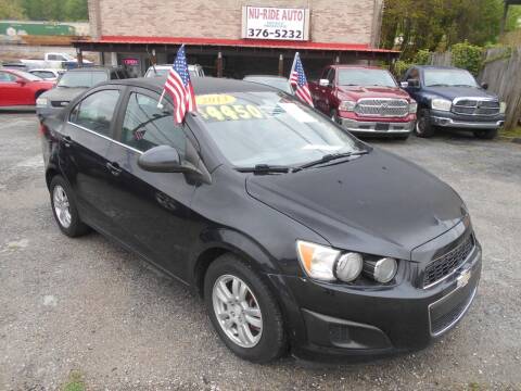 2013 Chevrolet Sonic for sale at NU-RIDE AUTO in Harriman TN