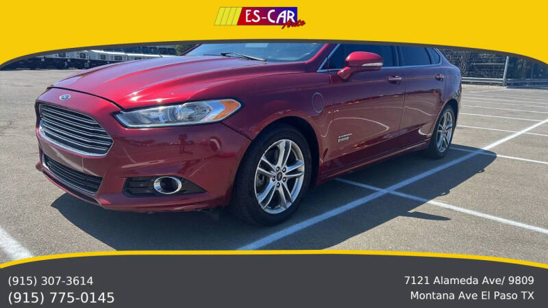 2016 Ford Fusion Energi Titanium's photo