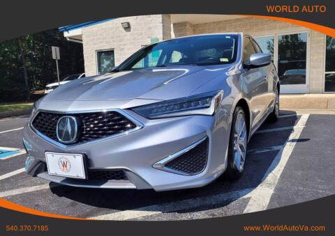 2020 Acura ILX for sale at World Auto in Fredericksburg VA