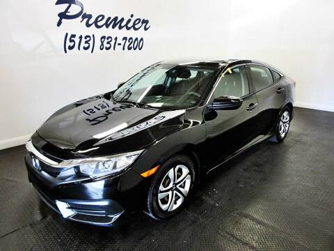 2016 Honda Civic for sale at Premier Automotive Group in Milford OH