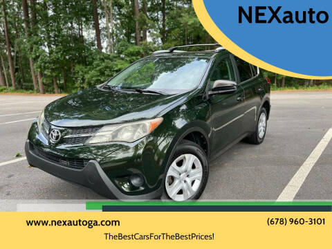 2013 Toyota RAV4 for sale at NEXauto in Flowery Branch GA