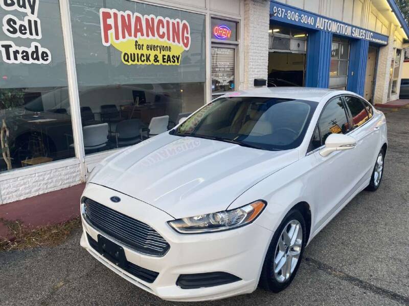 2014 Ford Fusion for sale at AutoMotion Sales in Franklin OH