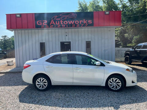 2018 Toyota Corolla for sale at G2 Autoworks in Elm City NC