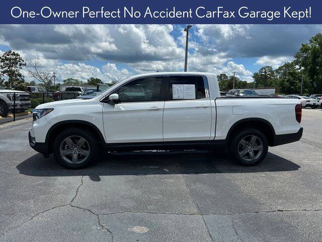 Used 2023 Honda Ridgeline RTL with VIN 5FPYK3F5XPB035651 for sale in Lighthouse Point, FL