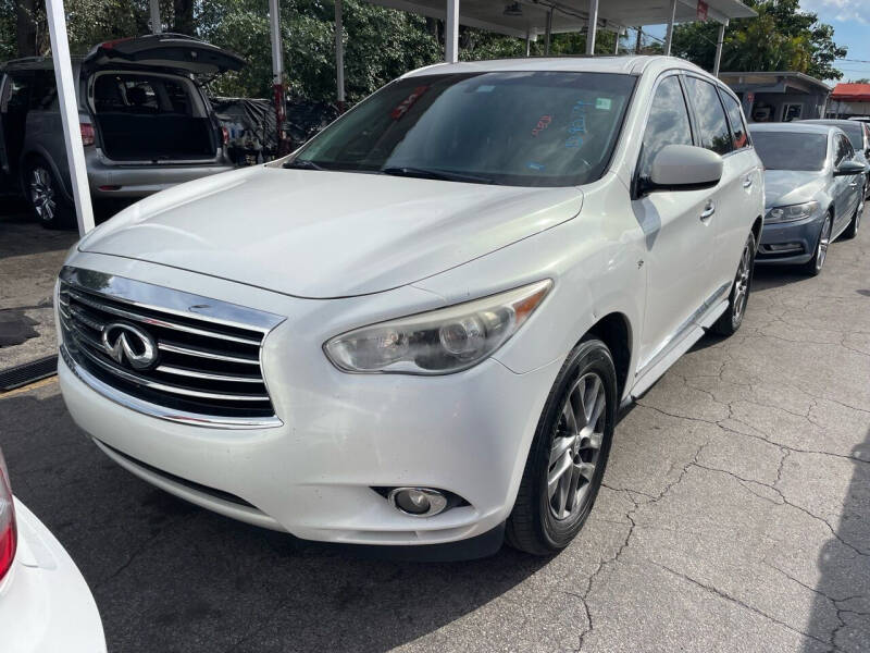 2014 Infiniti QX60 for sale at America Auto Wholesale Inc in Miami FL