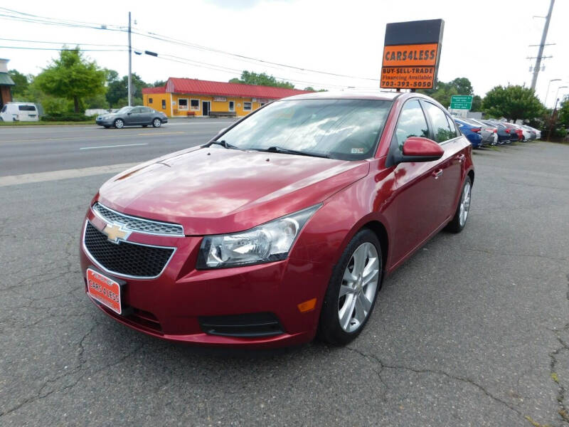 2011 Chevrolet Cruze for sale at Cars 4 Less in Manassas VA