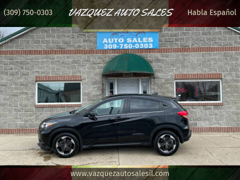 2018 Honda HR-V for sale at VAZQUEZ AUTO SALES in Bloomington IL