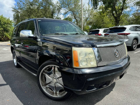 2003 Cadillac Escalade for sale at Car Net Auto Sales in Plantation FL