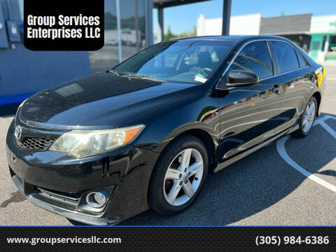 2014 Toyota Camry for sale at Group Services Enterprises LLC in Tampa FL