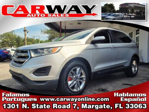 2015 Ford Edge for sale at CARWAY Auto Sales in Margate FL