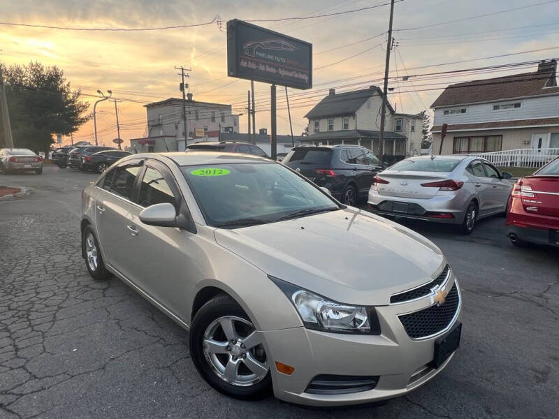 2012 Chevrolet Cruze for sale at Fineline Auto Group LLC in Harrisburg PA