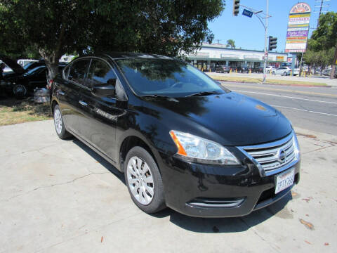 2015 Nissan Sentra for sale at Hollywood Auto Brokers in Los Angeles CA