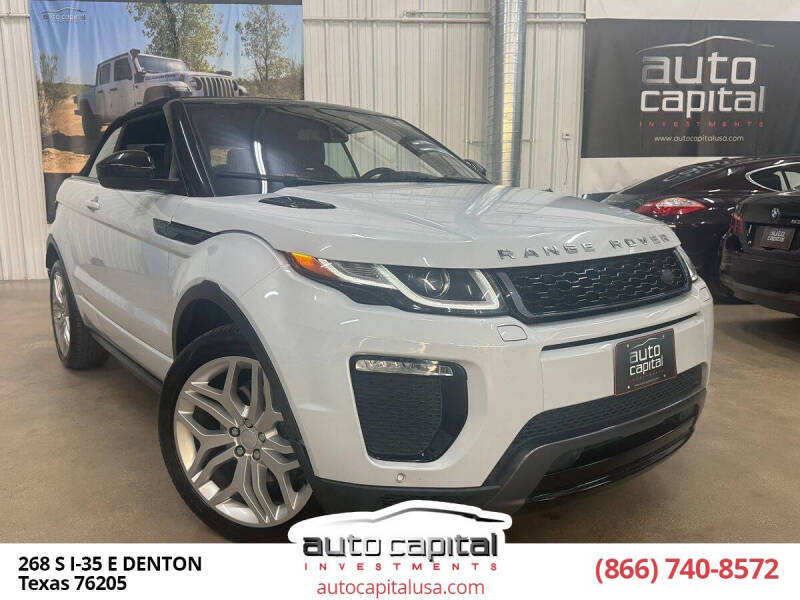 Land Rover Range Rover Evoque Convertible For Sale In Dallas, TX