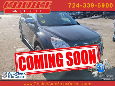 2015 Chevrolet Equinox for sale at CHOICE AUTO SALES in Murrysville PA