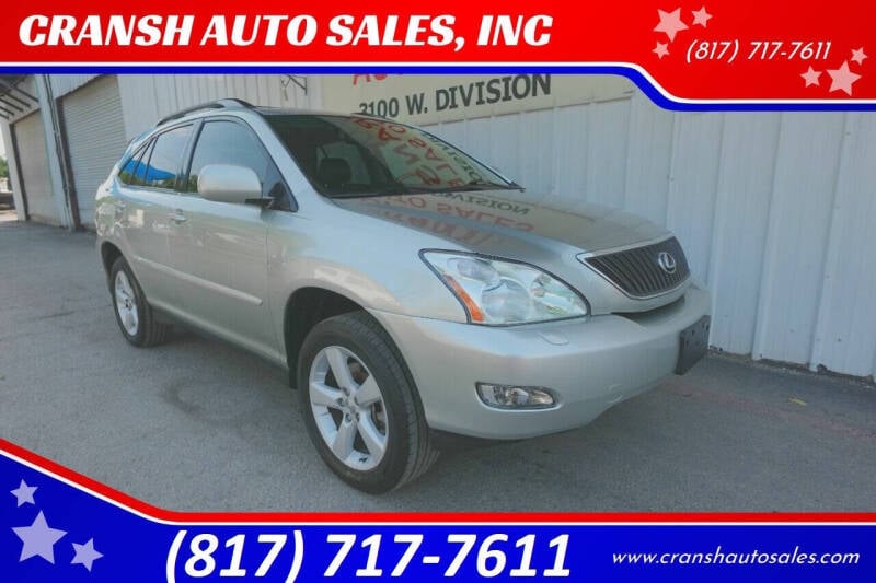 2006 Lexus RX 330 for sale at CRANSH AUTO SALES, INC in Arlington TX