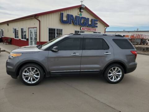 2014 Ford Explorer for sale at UNIQUE AUTOMOTIVE "BE UNIQUE" in Garden City KS