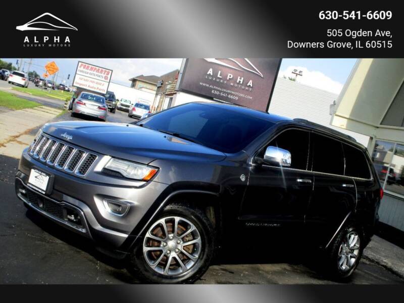 2014 Jeep Grand Cherokee for sale at Alpha Luxury Motors in Downers Grove IL