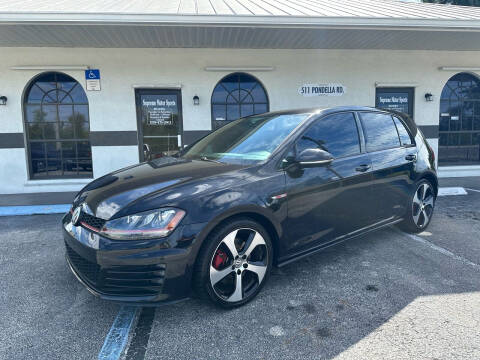 2016 Volkswagen Golf GTI for sale at Supreme Motor Sports in North Fort Myers FL