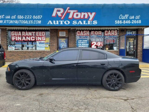 2014 Dodge Charger for sale at R Tony Auto Sales in Clinton Township MI