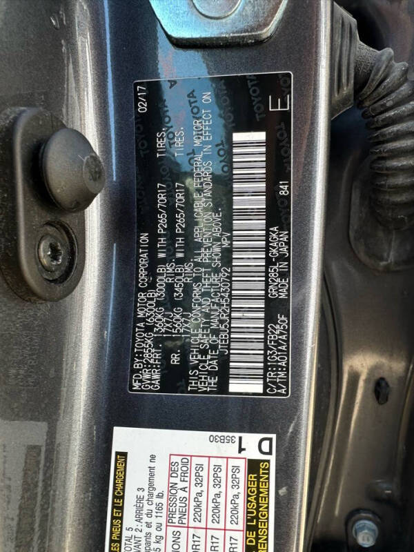 2017 Toyota 4Runner SR5