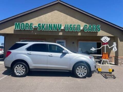 2010 Chevrolet Equinox for sale at More-Skinny Used Cars in Pueblo CO