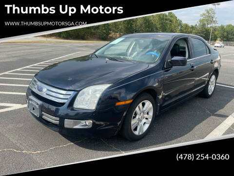 2009 Ford Fusion for sale at Thumbs Up Motors in Ashburn GA