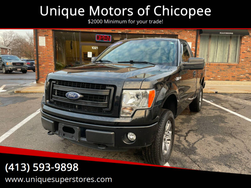 2014 Ford F-150 for sale at Unique Motors of Chicopee in Chicopee MA