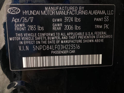 2018 Hyundai Elantra