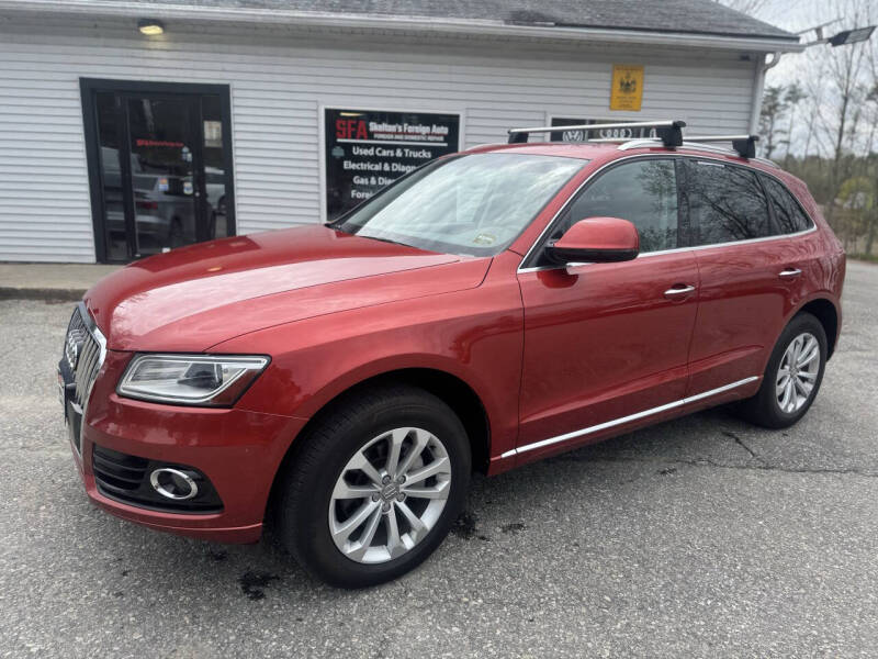 Used 2015 Audi Q5 Premium Plus with VIN WA1LFAFP6FA093173 for sale in Bath, ME