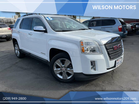 2015 GMC Terrain for sale at WILSON MOTORS in Stockton CA
