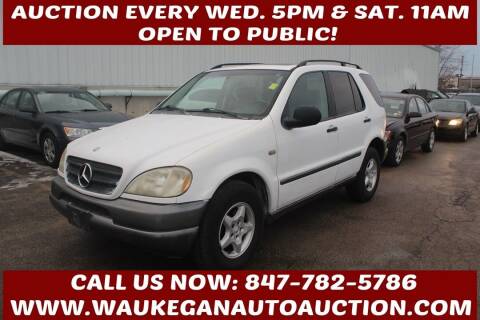 1999 Mercedes-Benz M-Class for sale at Waukegan Auto Auction in Waukegan IL