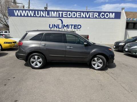 2012 Acura MDX for sale at Unlimited Auto Sales in Denver CO